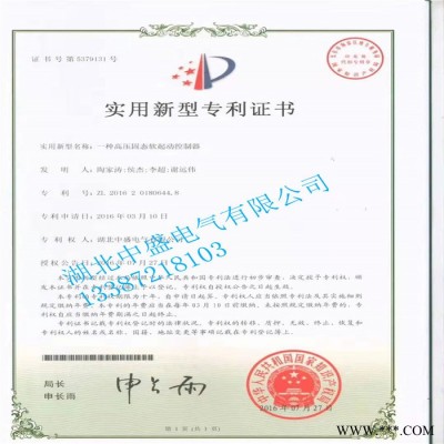 【湖北中盛】 電機保護功能ZSSGQH高壓固態(tài)軟啟動柜 性能優(yōu)異的軟啟動控制柜