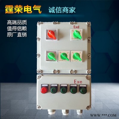 霆榮**BXM(D)防爆配電箱防爆斷路器防爆磁力啟動(dòng)器動(dòng)力照明配電箱防爆儀表箱溫控儀防爆立式配電箱防爆撓性軟管定做