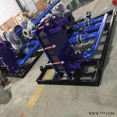 換熱機(jī)組  智能變頻換熱機(jī)組 整體式換熱機(jī)組 管殼式換熱機(jī)組 配置PLC控制柜  全自動(dòng)溫控型換熱機(jī)組