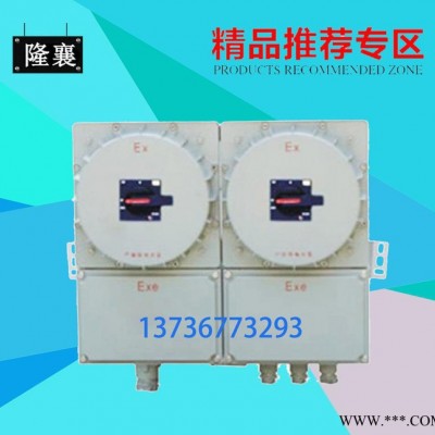 防爆動(dòng)力檢修箱 防爆照明動(dòng)力配電箱鐵箱定做戶外配防雨罩掛式