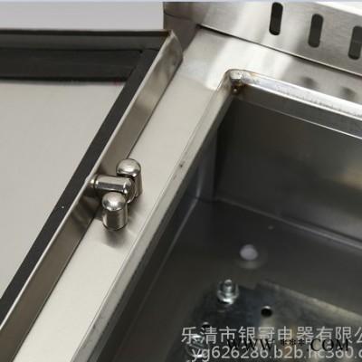 銀冠JFF不銹鋼配電箱 戶外掛墻式不銹鋼防雨箱 不銹鋼配電柜現(xiàn)貨非標(biāo)箱定做