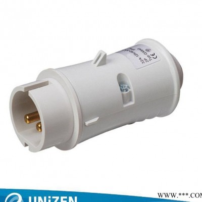 工業(yè)低壓插頭插座 ip44室外防水插頭 UZ643孔配電箱插頭