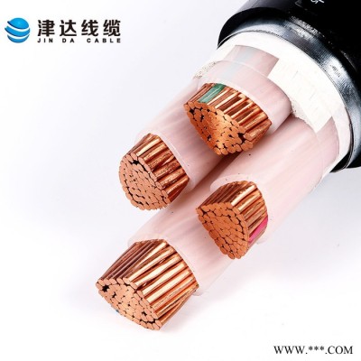 銅芯電纜 津達(dá)線纜 電纜 國標(biāo)電纜 YJV3*35+1*16 阻燃電纜 低壓電纜 電力電纜