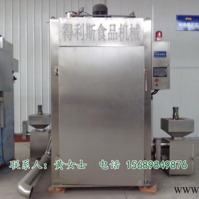 板鴨烘干爐 多功能板鴨烘干爐 煙熏爐價(jià)格 小型全自動(dòng)煙熏爐價(jià)