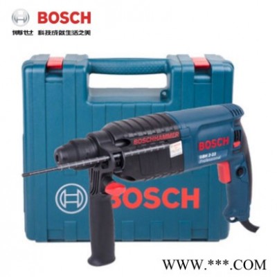 Bosch/博世錘鉆GBH2-22四坑錘鉆（石工鉆孔專用型）620W電錘 博世電動工具
