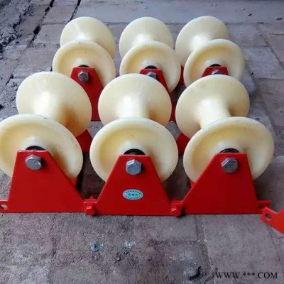 【吉達(dá)】電纜滑輪 電纜轉(zhuǎn)角滑車 放電纜用尼龍滑輪 電力放線專用