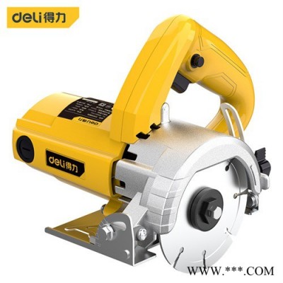 得力電動(dòng)工具云石機(jī)DL6351石材切割機(jī)瓷磚大理石木塊切割機(jī)110mm