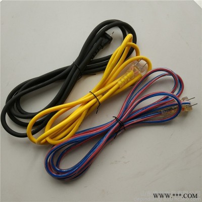 臨沂專業(yè)生產(chǎn)銷售電動工具耐磨防凍防水黃電源線二插頭2.5米 2*0.75