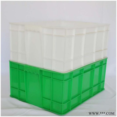 承載強(qiáng)度大塑料周轉(zhuǎn)箱工業(yè)五金零件中轉(zhuǎn)箱 水果橡膠箱工具箱