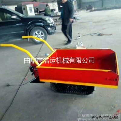 曲阜浩運批發(fā)室內(nèi)裝修可用小型電動工具車 輕便靈活加厚材質(zhì)養(yǎng)殖出糞車