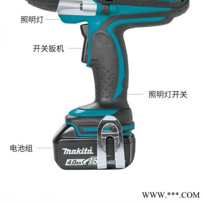 Makita/牧田 DTW1001RJ  18V4.0Ah兩電一充充電式?jīng)_擊扳手電動(dòng)扳手 扭矩1050Nm 牧田電動(dòng)工具