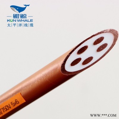 防火電纜BTTZ5x6 礦物質電纜銅芯礦物絕緣電纜