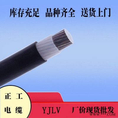 鋁芯電纜 低壓電纜 單芯YJLV 1X120電力電纜 規(guī)格齊全足米