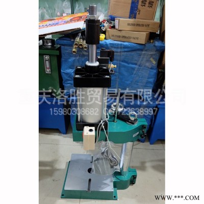 氣動壓力機 單柱小型沖床缸徑125行程100可調(diào)50 壓力800KG 重慶現(xiàn)                質(zhì)保
