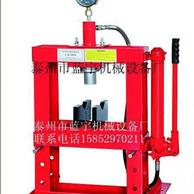 40T雙柱式液壓機(jī) 雙速油泵 手動(dòng)帶表壓力機(jī) 立式壓力機(jī) 帶表壓機(jī)