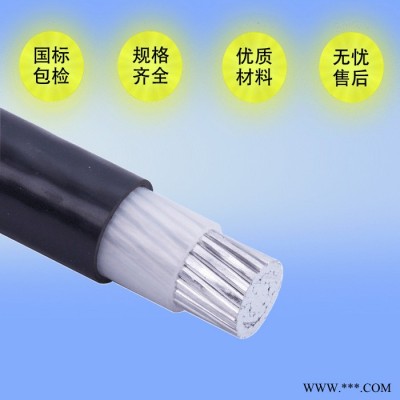 鋁芯電纜 低壓電纜 單芯YJLV 1X185電力電纜 規(guī)格齊全足米