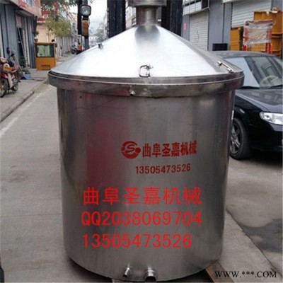 **家庭小型釀酒設備規(guī)格 圣嘉白酒蒸餾設備 不銹鋼釀酒設備加工定做