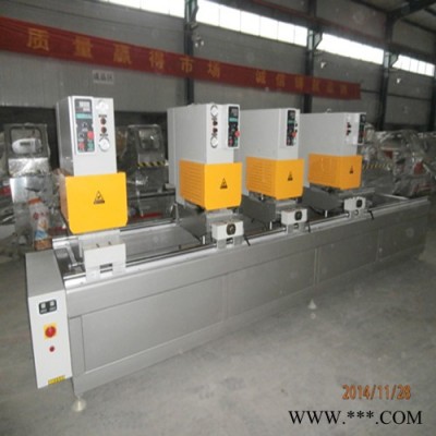 云南安寧市.塑料門窗雙面四代無縫焊接機，云南 型材專用焊接設(shè)備， 塑鋼設(shè)備加工機器，塑鋼門窗設(shè)備廠家