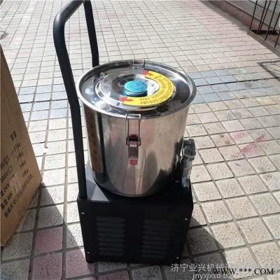 電動(dòng)液壓油脂注油機(jī) 不銹鋼桶電動(dòng)黃油機(jī) 充電野外工作高壓注油器