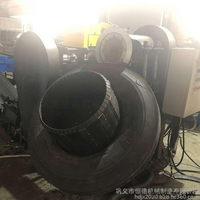 舊輪胎膠粉加工機(jī)設(shè)備 廢輪胎加工顆粒機(jī) 破碎輪胎設(shè)備 輪胎切割機(jī)