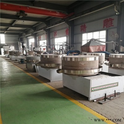 油脂成套設備 多功能炒貨機 芝麻醬石磨家用石磨    手動石磨 全自動石磨面粉機 超市磨坊香油機