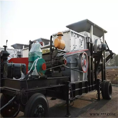 城市建筑垃圾破碎加工設(shè)備 粗碎移動(dòng)破碎站 湖北制砂破碎設(shè)備廠家