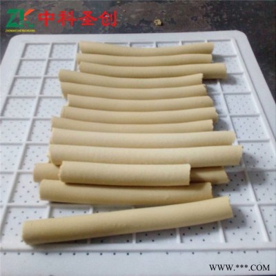 豆腐卷素雞成形設(shè)備,全自動切斷千張卷機,豆制品加工設(shè)備一步成型素雞機