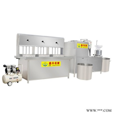 全自動(dòng)老豆腐生產(chǎn)線 家用豆腐機(jī) 鑫豐提供全套豆制品加工設(shè)備