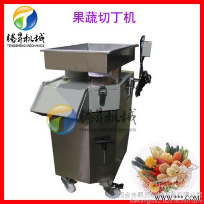 騰昇TS-Q180S大型果蔬加工設(shè)備 大型自動(dòng)切丁機(jī) 加大型瓜果切丁機(jī) 大產(chǎn)量高效