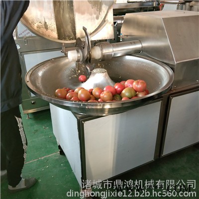 鼎鴻ZB-40型 高速佐料斬拌機(jī) 碎肉斬拌機(jī) 魚(yú)肉丸深加工斬拌設(shè)備