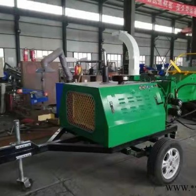 移動木材粉碎機木片加工機器打木片木材破碎機械設備