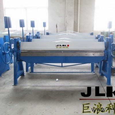 【巨浪】直銷白鐵加工設(shè)備 手動(dòng)鐵皮折邊機(jī)