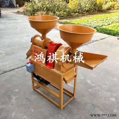 單相電脫谷子機(jī) 多功能玉米糝加工設(shè)備 HQ牌碾米機(jī)