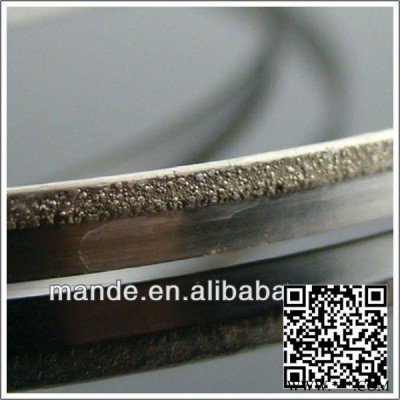 曼德MD9413 金剛石工具pur數(shù)控 不銹鋼無焊接口相框加工設備五金電動工具配件 金剛石帶鋸條異形刀片