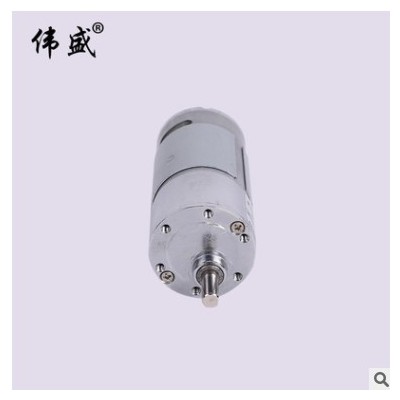 37GB555R微型永磁直流齒輪減速電機15W12V24V有刷正反調(diào)速馬達