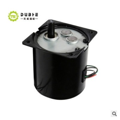 80KTYZ永磁交流同步電機(jī)60W微型低速正反轉(zhuǎn)電動機(jī)220V齒輪減速