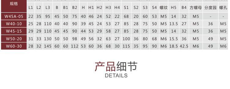 CCMW50  同步帶模組線性導(dǎo)軌滑臺(tái)