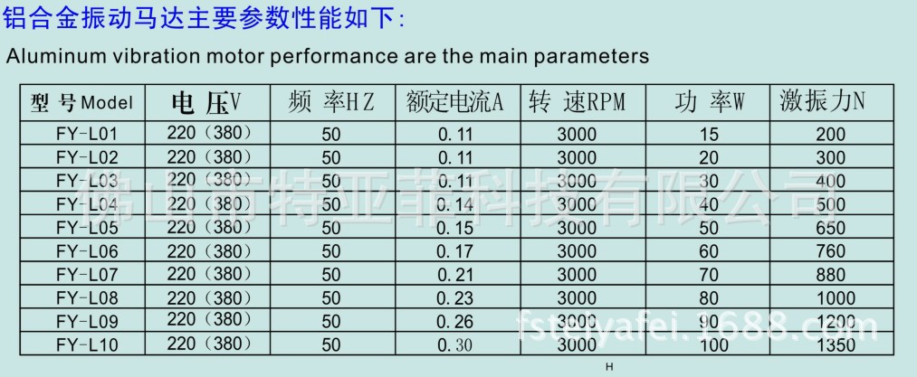 振動電機資料