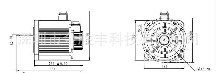 180伺服電機(jī)安裝圖紙