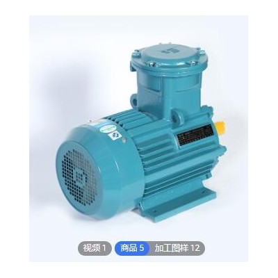 隔爆型三相異步電機(jī) 2級YB3全系列國標(biāo)銅芯高效防爆電機(jī)可定制