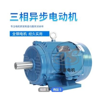 大速電機YD系列耐磨損三相異步電動機全銅立式臥式變極多速電動機