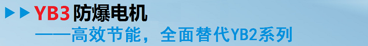 YB3高效節(jié)能防爆電機(jī)