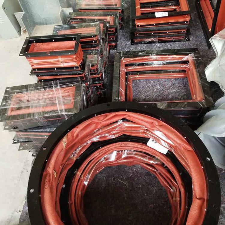 鑫洪廠家批發(fā) 風(fēng)機(jī)軟連接 阻燃風(fēng)機(jī)軟連接