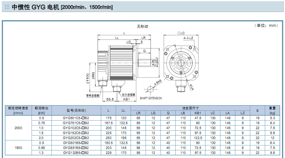 電機(jī)尺寸7