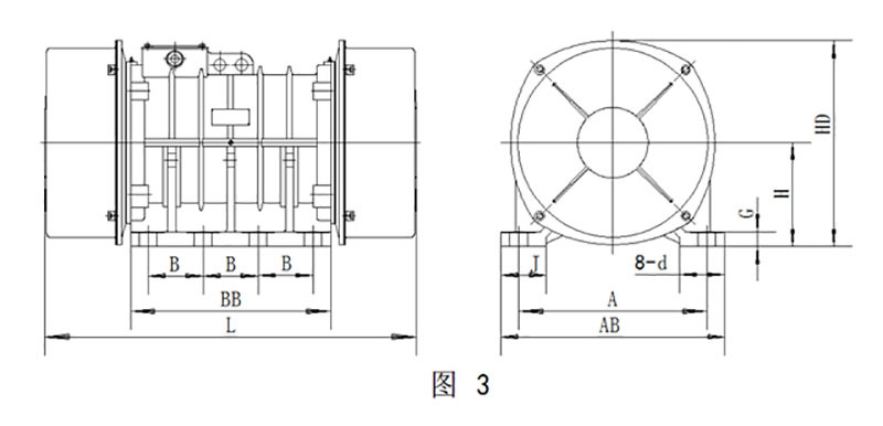 YZS/YZU/YZD振動(dòng)源電機(jī)馬達(dá)三相380V大