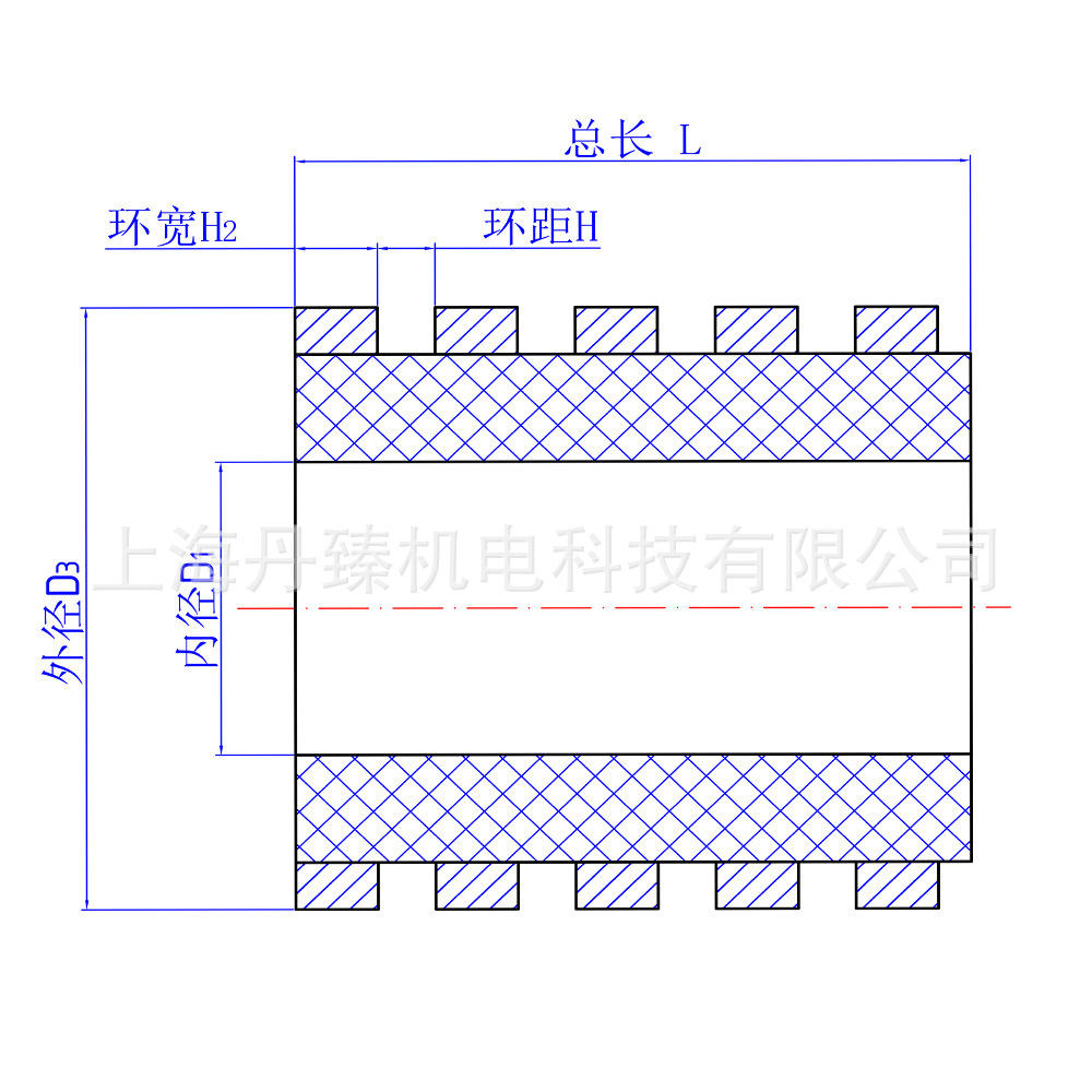 集電環(huán)示意圖