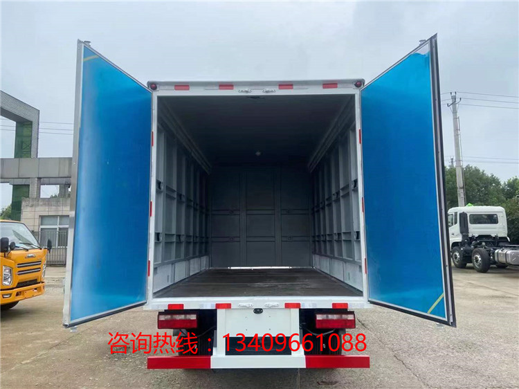 油漆涂料4米廂式車 桶裝油漆涂料車配置
