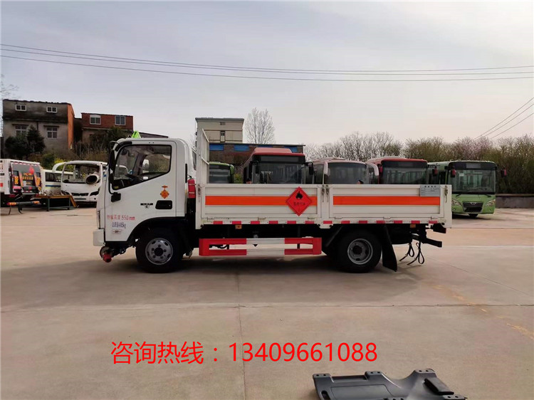 油漆涂料4米廂式車 桶裝油漆涂料車配置
