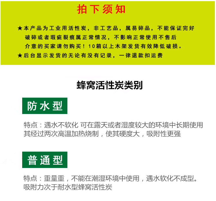 蜂窩炭圖解