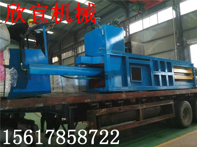 120型多功能臥室廢紙箱打包機(jī) 易拉罐打包機(jī) 秸稈玉米打包機(jī)發(fā)貨現(xiàn)場(chǎng)